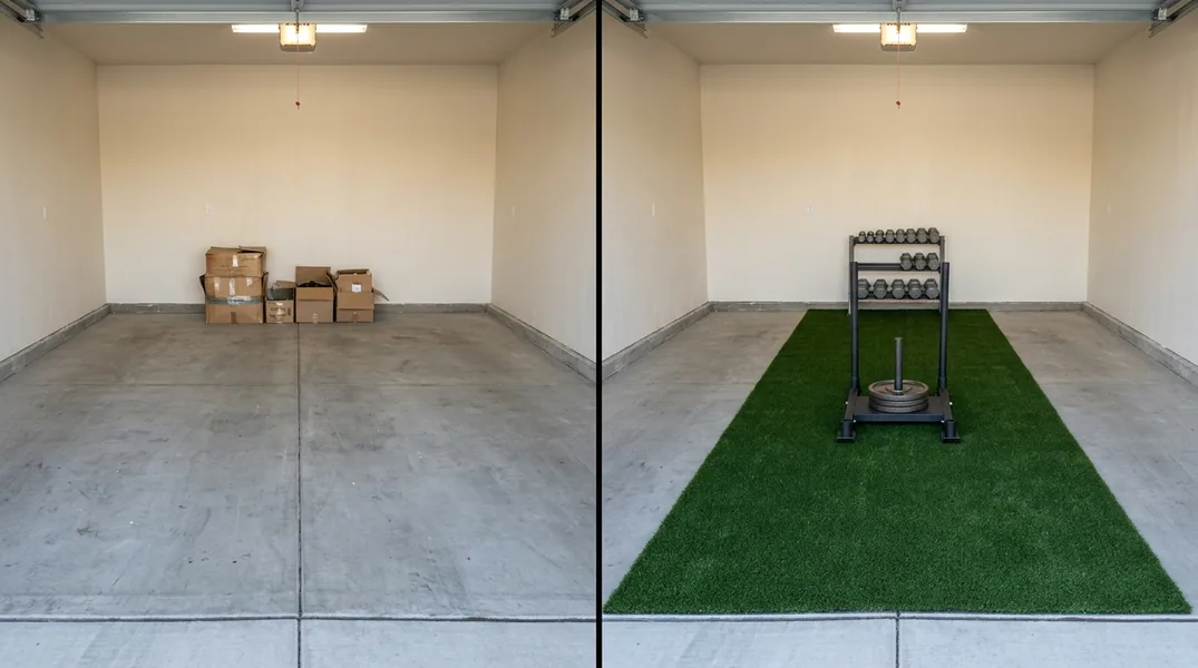 Result artificial grass installation in Reno - Reno Turf Installation