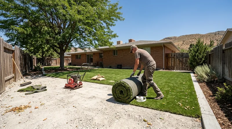 Residential Artificial Grass Installation Reno