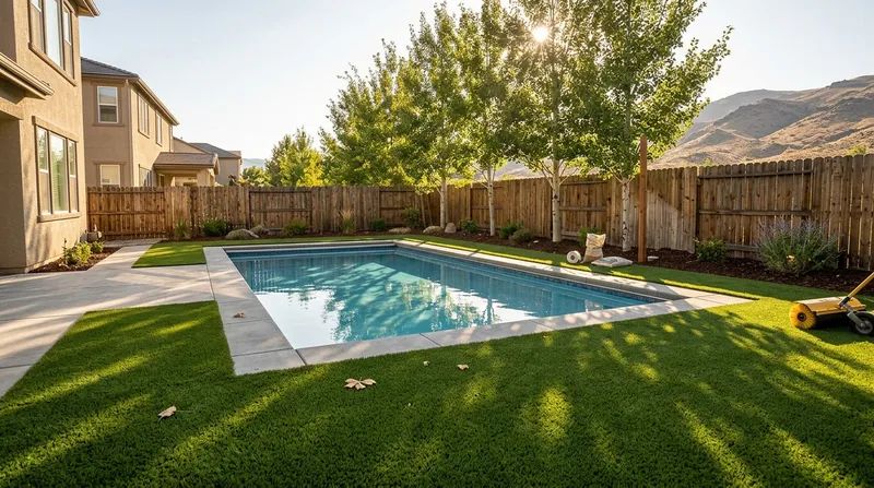 Pool Surround Turf Reno