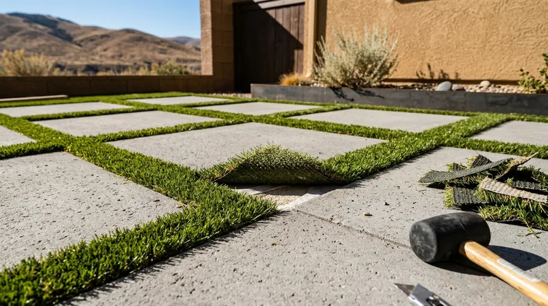 Patio, Balcony & Turf-Paver Strips Reno